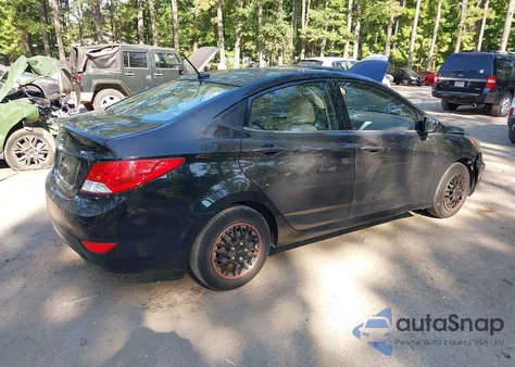 2012 Hyundai Accent Gls z USA, uszkodzony, nr VIN KMHCT4AEXCU056106